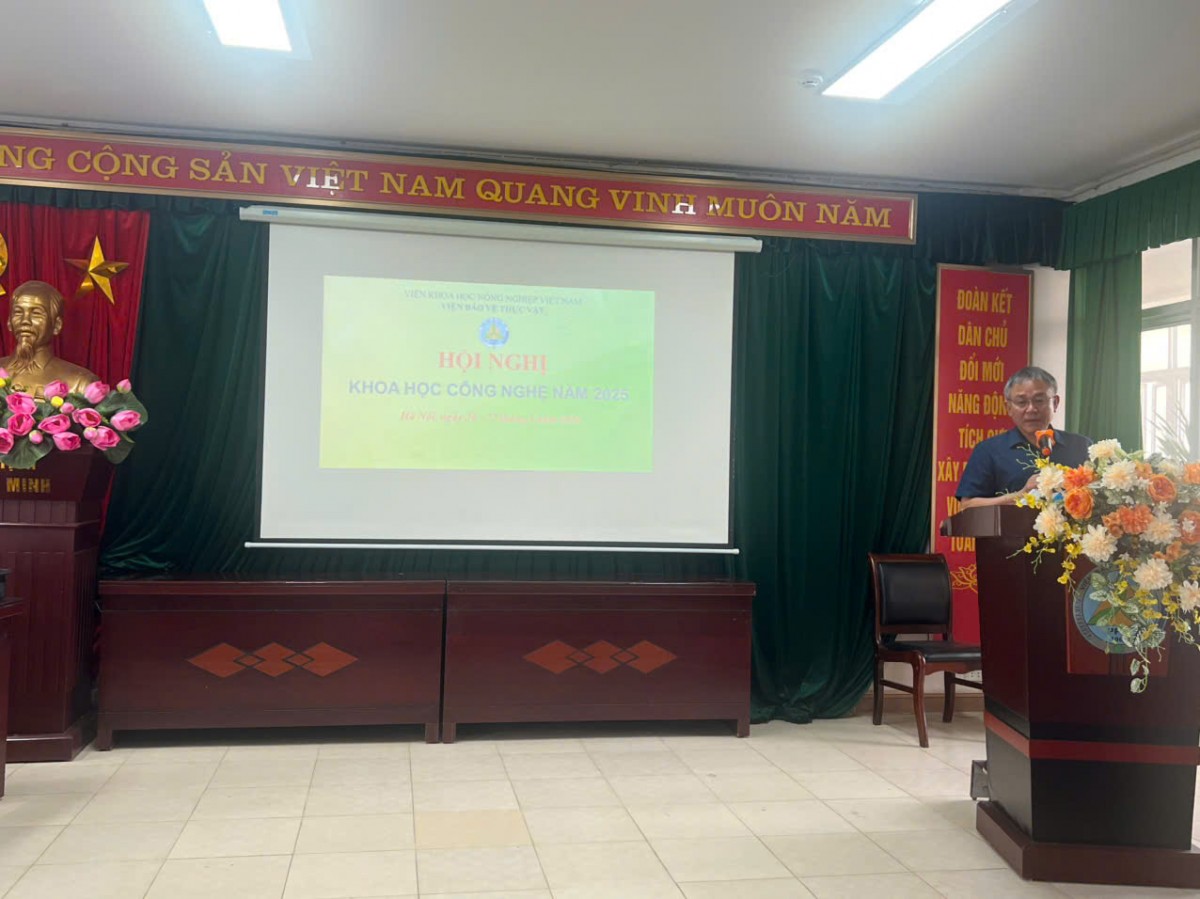 Khai mạc Hội nghị khoa học năm 2025 của Viện Bảo vệ thực vật