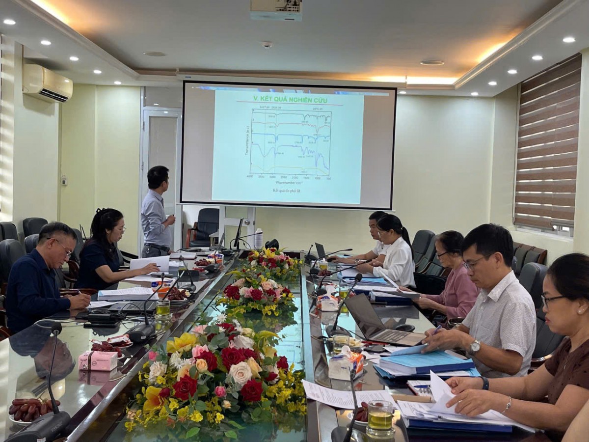 Nghiệm thu cấp cơ sở đề tài cấp tỉnh